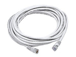 Monoprice 20' RJ45 to RJ45 Networking Cable, Male to Male, White (105015)