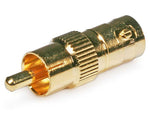 Monoprice® BNC Female to RCA Male Adapter, Gold