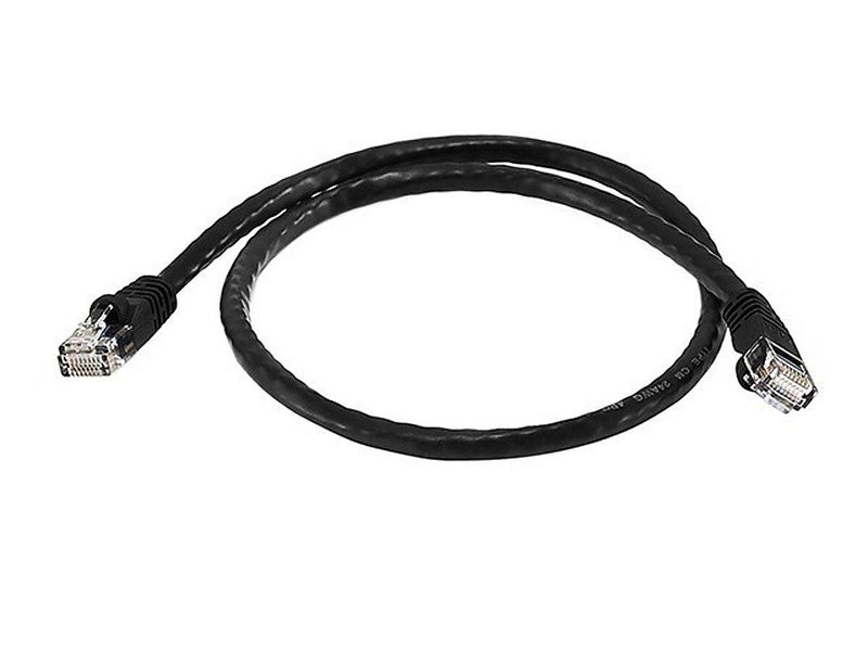 Monoprice® 2' 24AWG Cat6 UTP Ethernet Network Cable, Black
