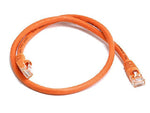Monoprice® 2' 24AWG Cat6 UTP Ethernet Network Cable, Orange