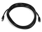 Monoprice® 10' 24AWG Cat5e UTP Ethernet Network Cable, Black