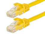 Monoprice® FLEXboot Series 7' 24AWG Cat6 UTP Ethernet Network Cable, Yellow