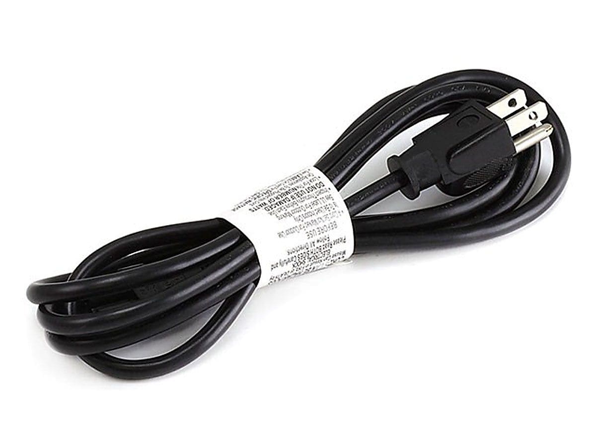Monoprice 6' 18AWG 3 Prong AC Power Cord, Black