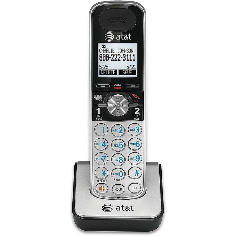 AT&T TL88002 Accessory Handset for TL88102 Phone, Silver/Black