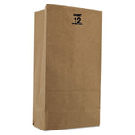 General #12 Paper Grocery , 60lb Kraft , Extra Heavy-Duty 7 1/16x4 1/2 X12 3/4 , 500 Bags