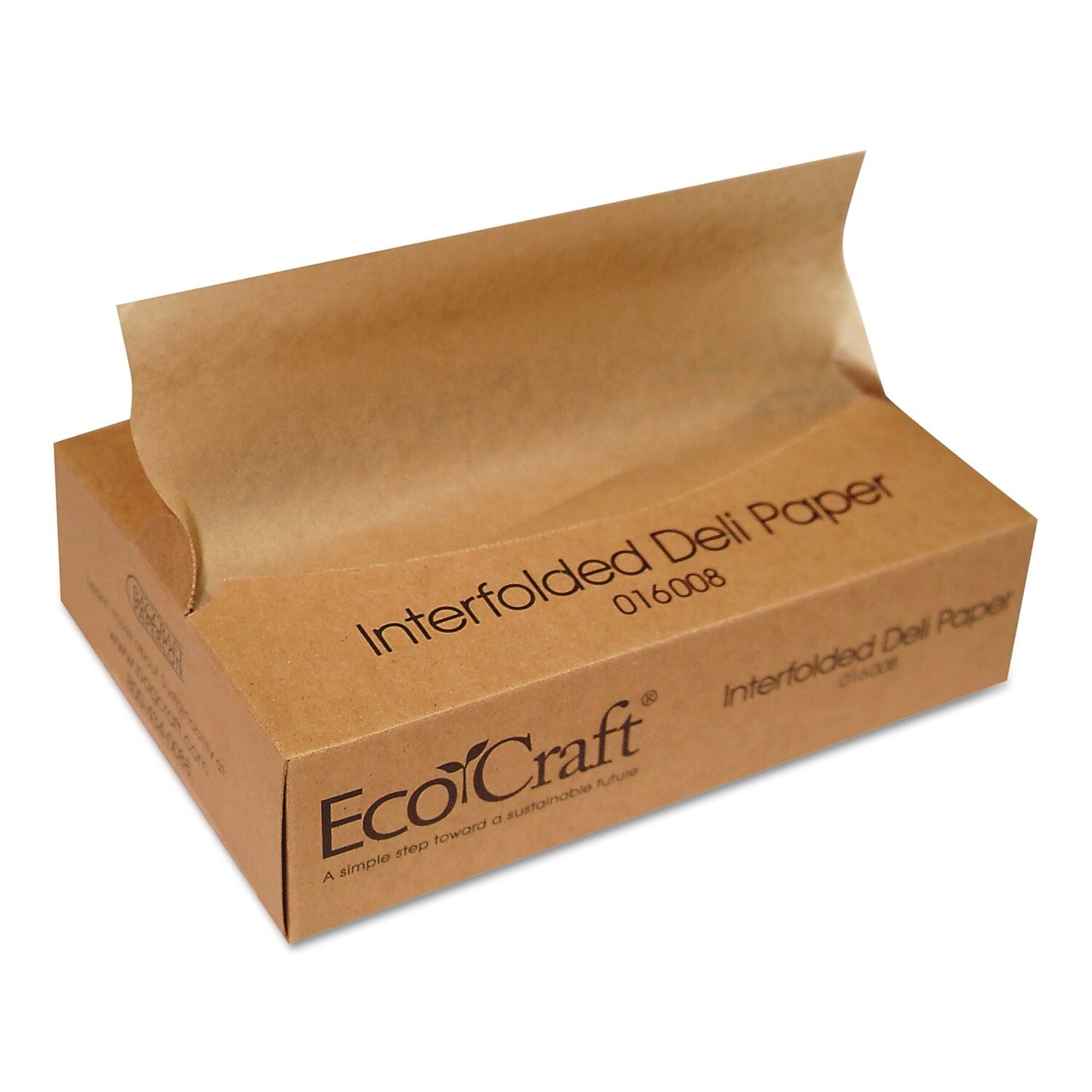 BAGCRAFT EcoCraft Interfolded Soy Wax Deli Sheets