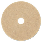 Premiere Pads 17" Ultra High-Speed Hair Extra Floor Pad, Natural (PAD4017NHE)