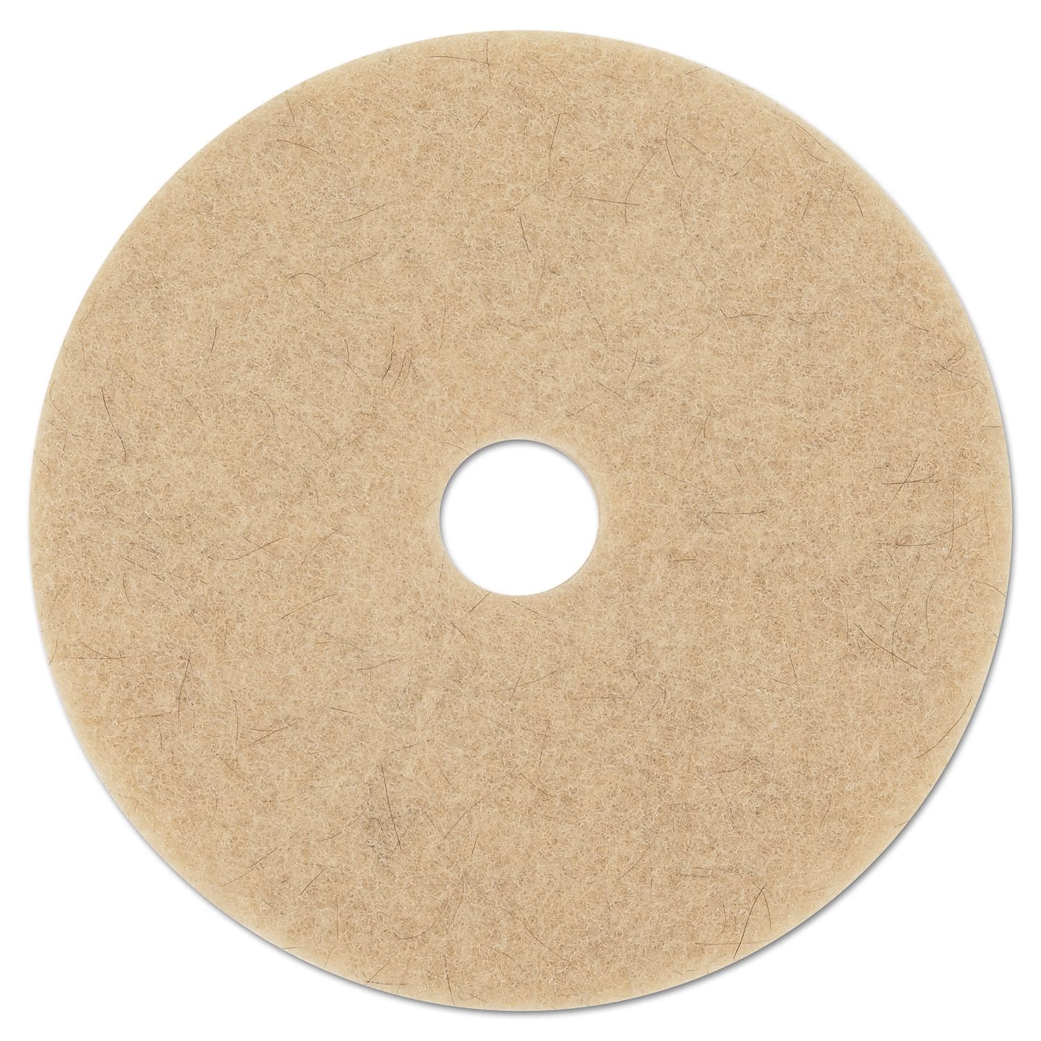 Premiere Pads 17" Ultra High-Speed Hair Extra Floor Pad, Natural (PAD4017NHE)