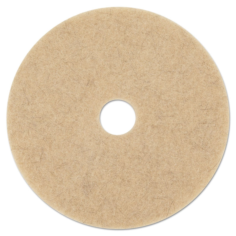 Premiere Pads 17" Ultra High-Speed Hair Extra Floor Pad, Natural (PAD4017NHE)