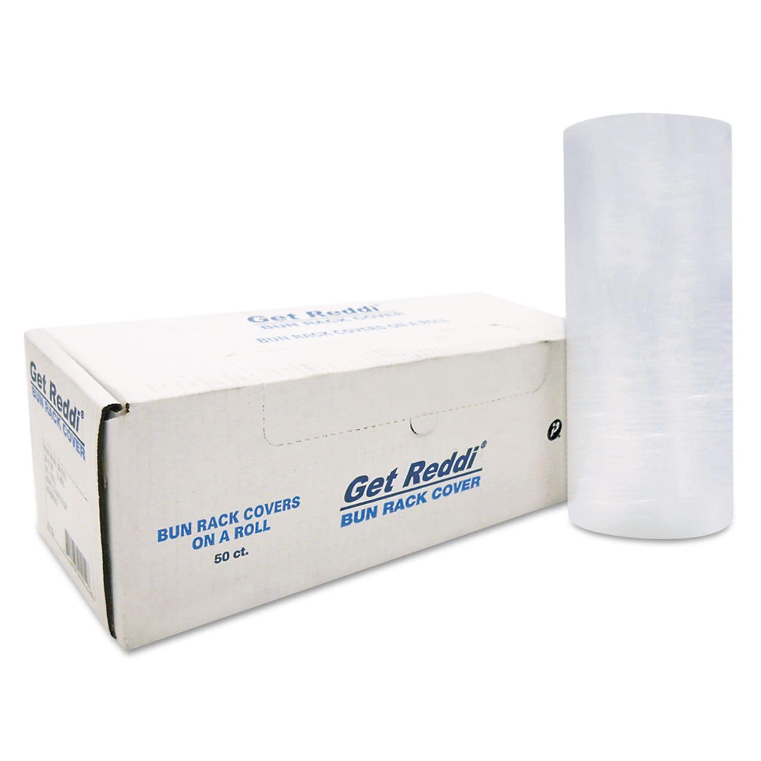 Inteplast Group Poly Bun Rack Cover, 60x80, 15 Micron, 50/case