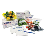 Inteplast Group Get Reddi Food & Poly Bag, 10 X 4 X 20, 18-Quart, 0.68 Mil, Clear, 1000/carton