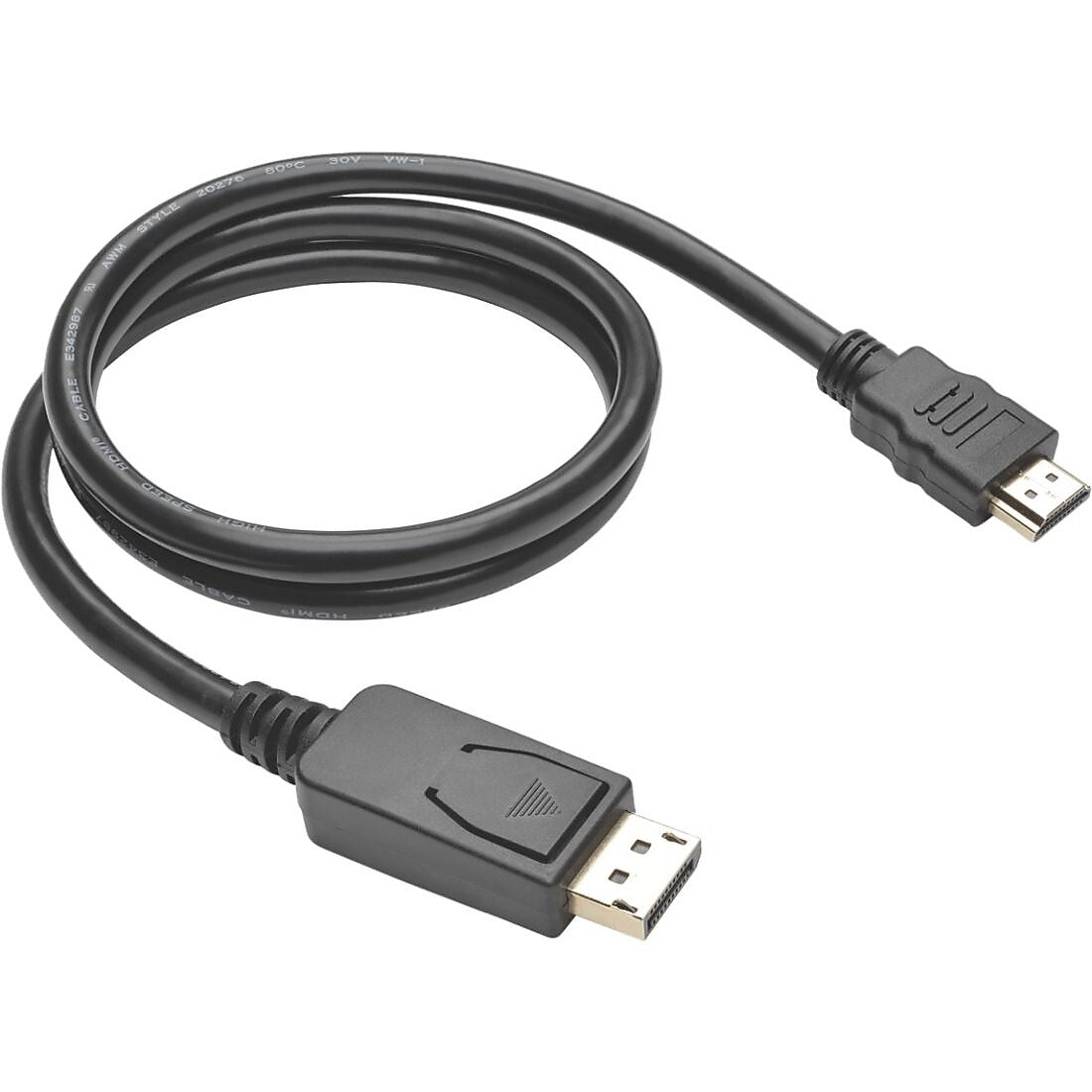 Tripp Lite P582-003-V2 DisplayPort to HDMI Adapter Cable, 3', Black