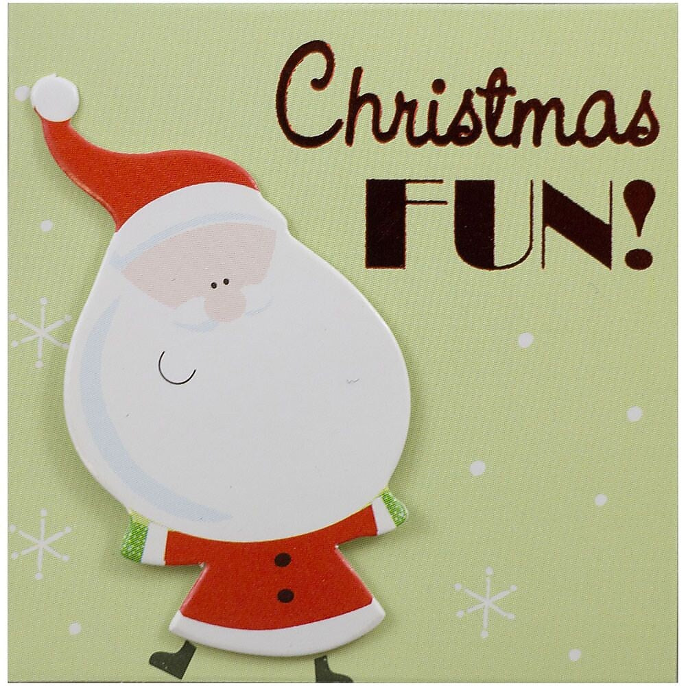 JAM Paper® Christmas Gift Tags, Assorted Colors, 18/Pack (526IG74714)
