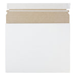 JAM Paper® Expandable Photo Mailer Envelopes with Self-Adhesive Closure, 10 x 7.75 x 1, White, 6 Rigid Mailers/Pack (18906705B)