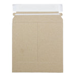JAM Paper® Stay-Flat Photo Mailer Stiff Envelopes with Self-Adhesive Closure, 6 x 6, Brown Kraft, Sold Individually (8866639)