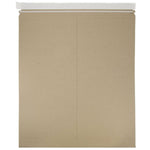 JAM Paper® Stay-Flat Photo Mailer Envelopes, 17 x 21, Brown Kraft, Self-Adhesive Closure, 6 Rigid Mailers/Pack (8866647B)