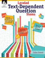 Leveled Text-Dependent Question Stems, Paperback (51475)