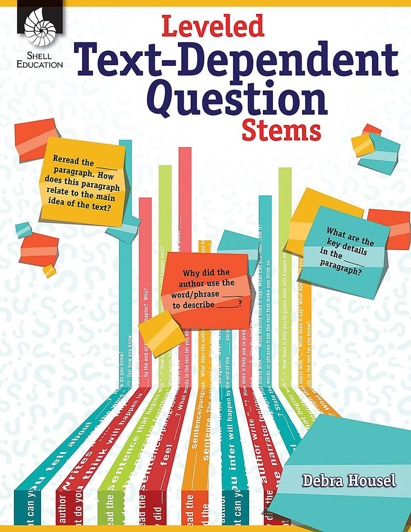 Leveled Text-Dependent Question Stems, Paperback (51475)