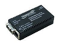 Transition Networks® M/GE-PSW-SX-01 2 Port RJ45 to SC Mini Gigabit Ethernet Media Converter
