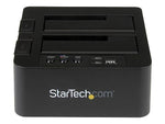 StarTech.com 6TB External Serial ATA/600 Duplicator Docking Station, Black (SDOCK2U313R)