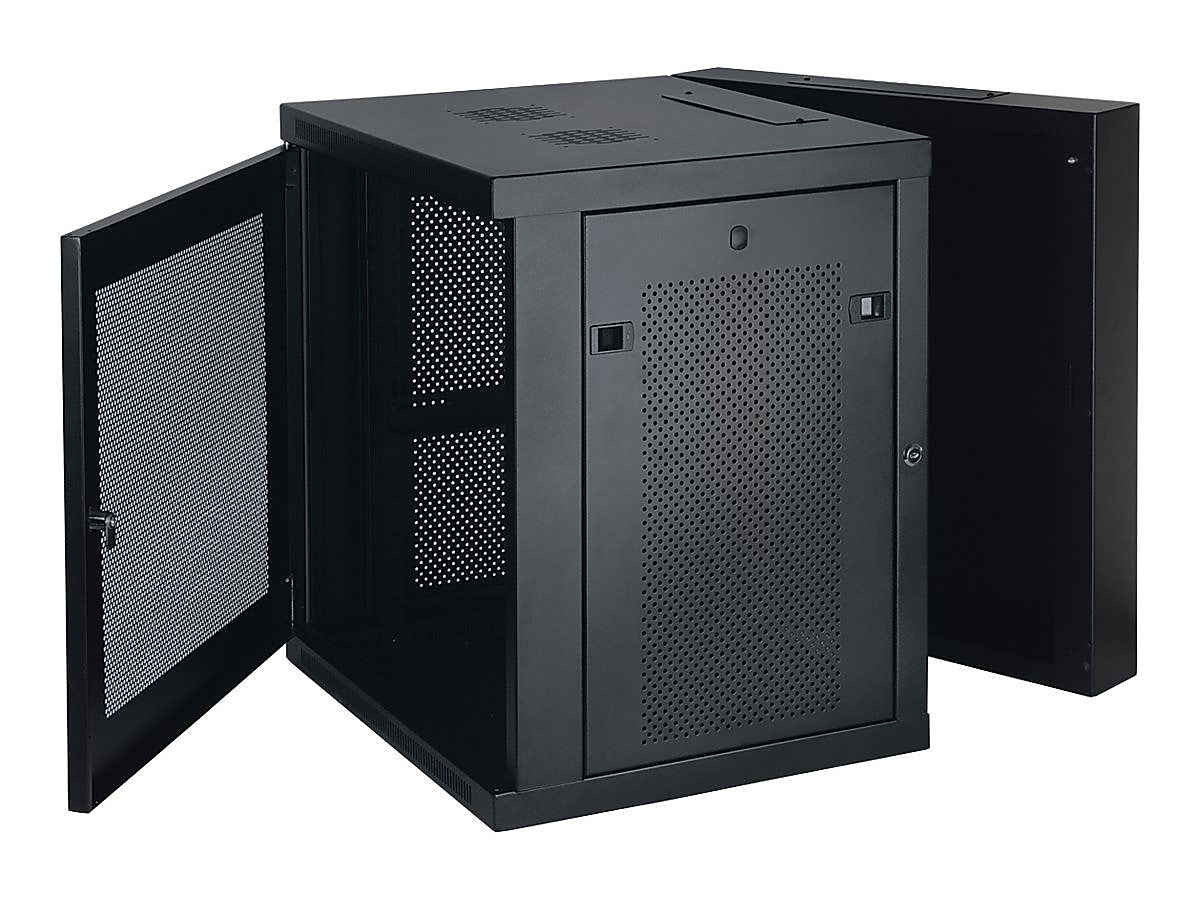 Tripp Lite SmartRack 12U Wall Mount Server Cabinet Enclosure (SRW12USDP)