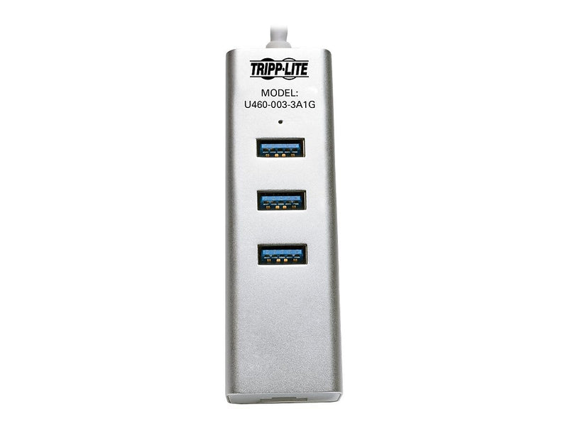 Tripp Lite 4-Port USB Gigabit Ethernet Adapter (U460-003-3A1G)