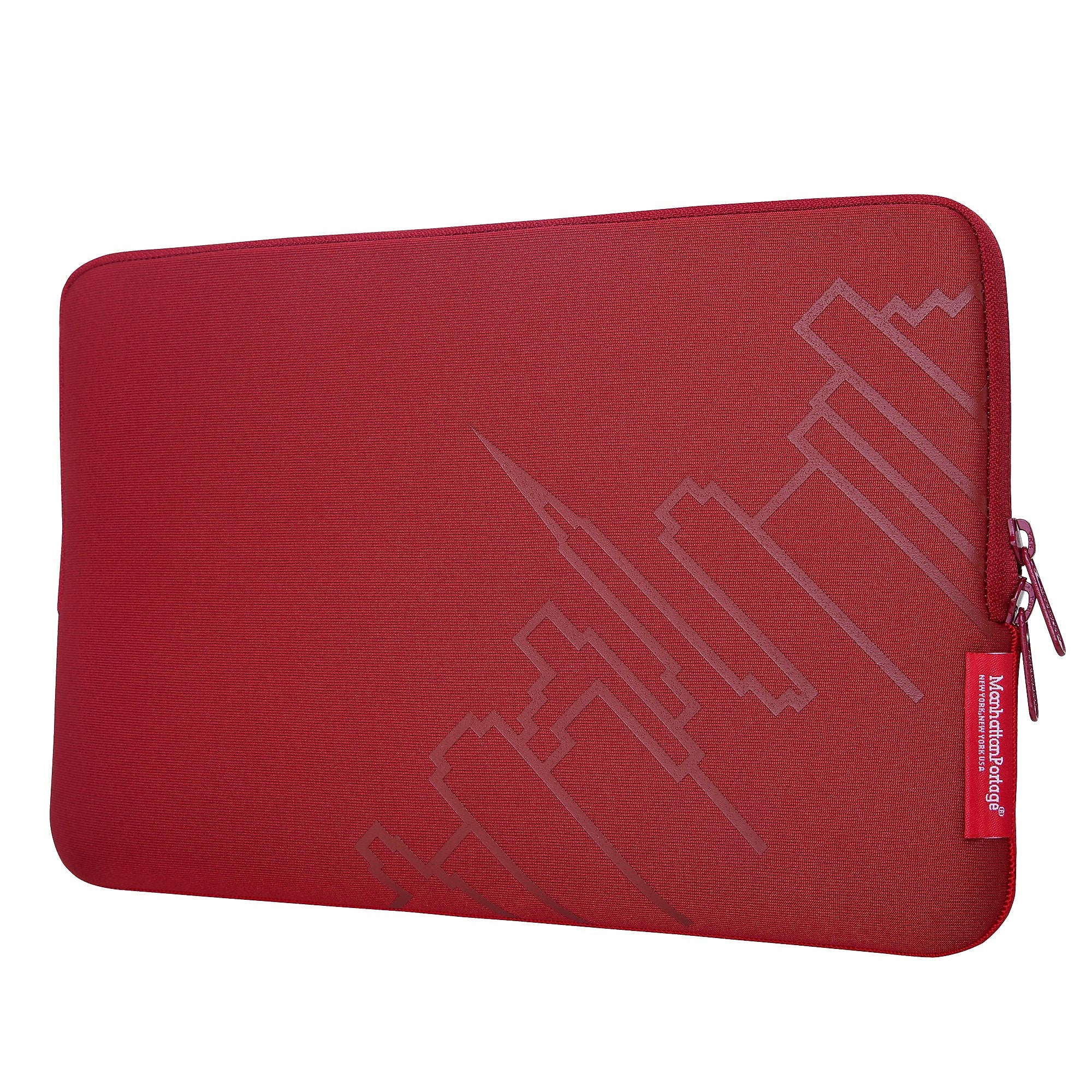 Manhattan Portage Skyline 11" Laptop Sleeve, Red (1051 RED)