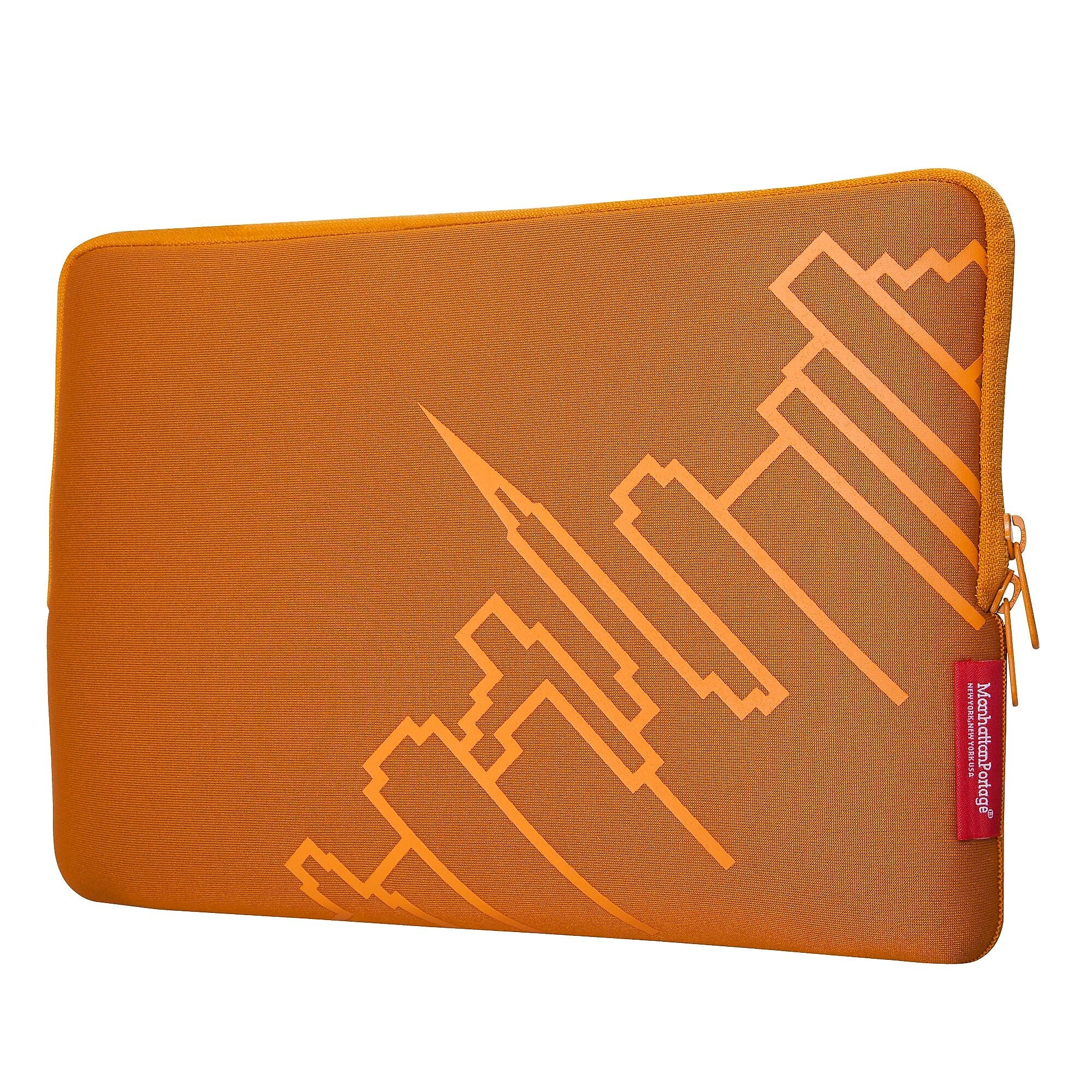Manhattan Portage Skyline 13" Laptop Sleeve, Orange (1052 ORG)