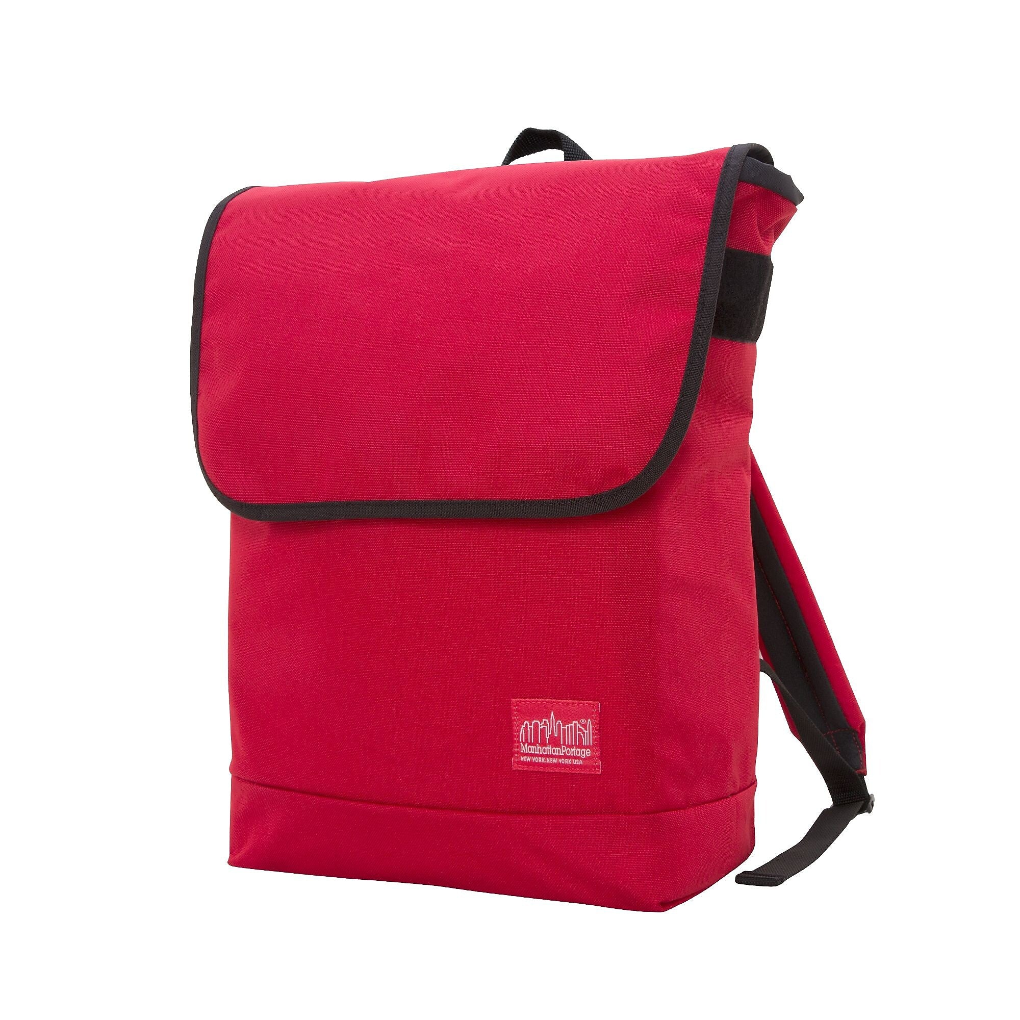 Manhattan Portage Gramercy Laptop Backpack, Large, Red (843531050546)