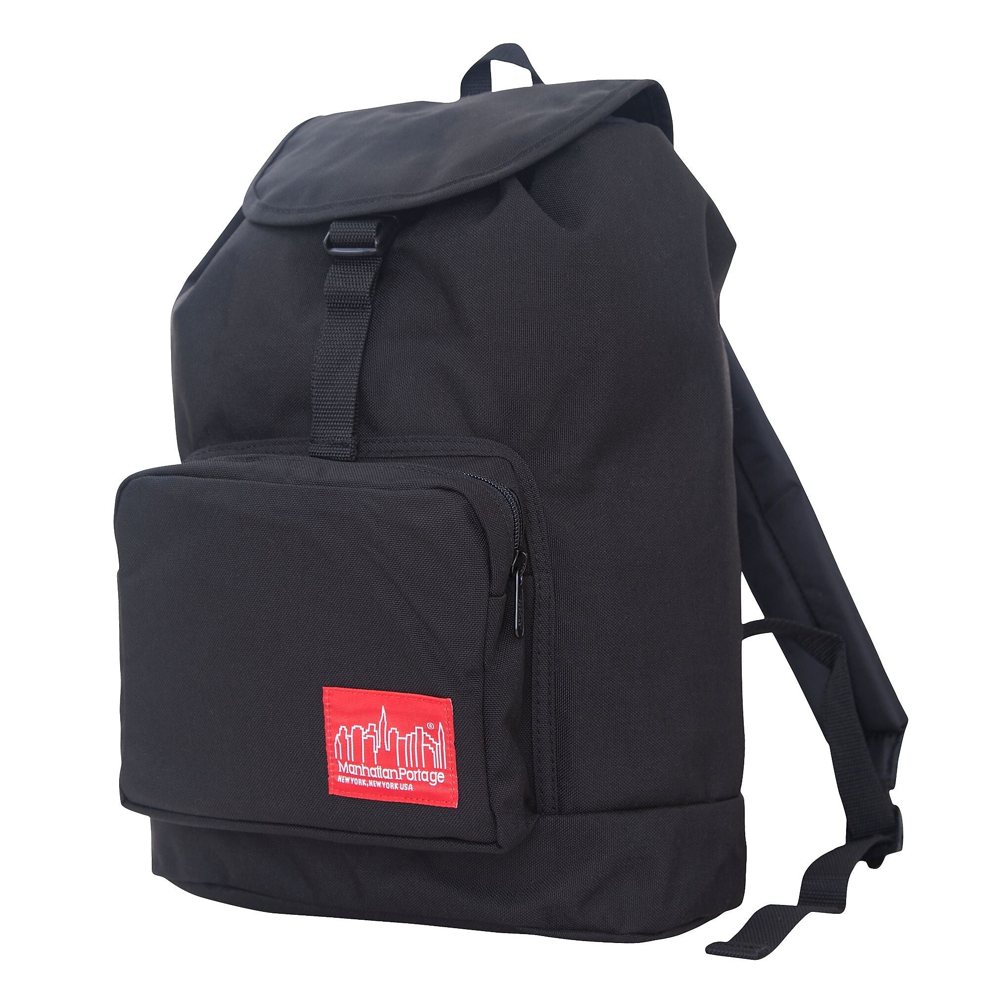Manhattan Portage DAKOTA Laptop Backpack, Medium, Black (843531043562)