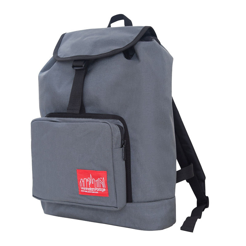 Manhattan Portage DAKOTA Laptop Backpack, Medium, Gray (843531037356)