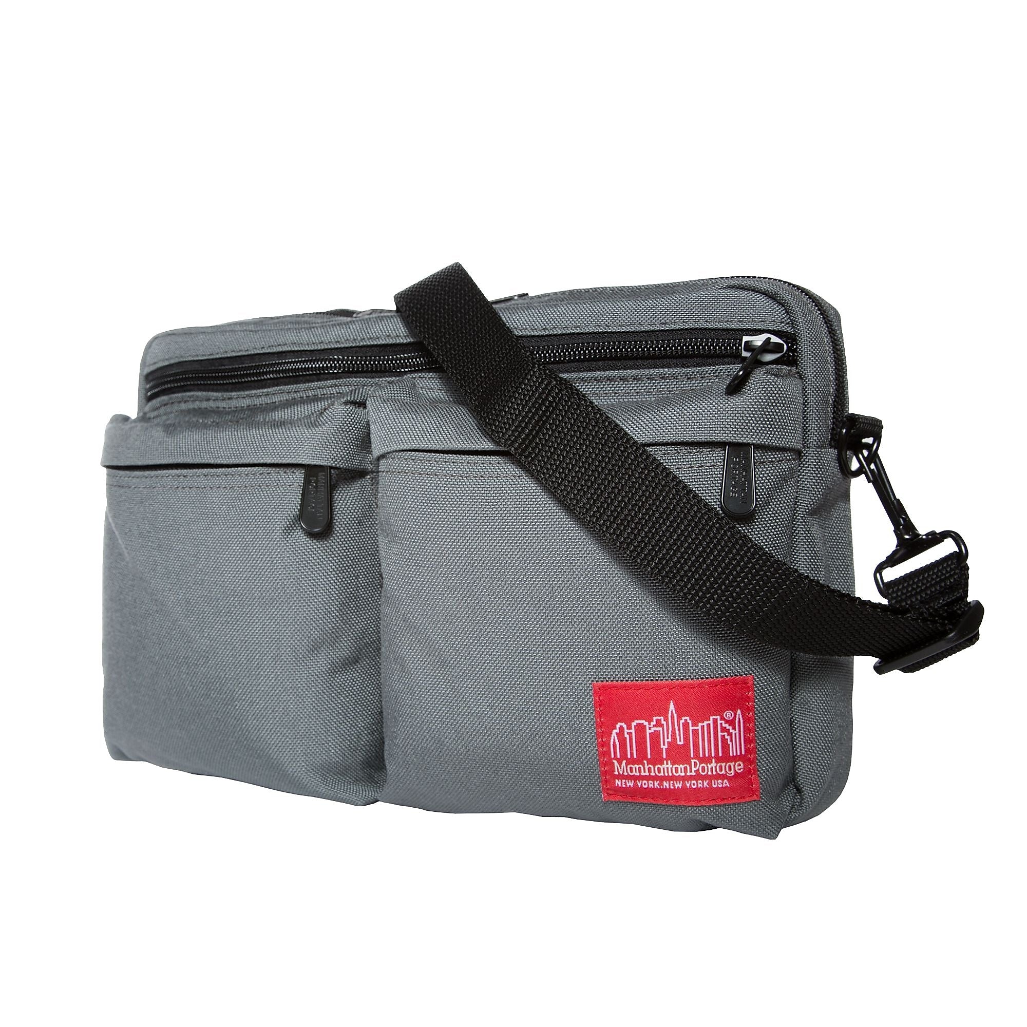 Manhattan Portage Albany Shoulder Bag, Grey (1412 GRY)