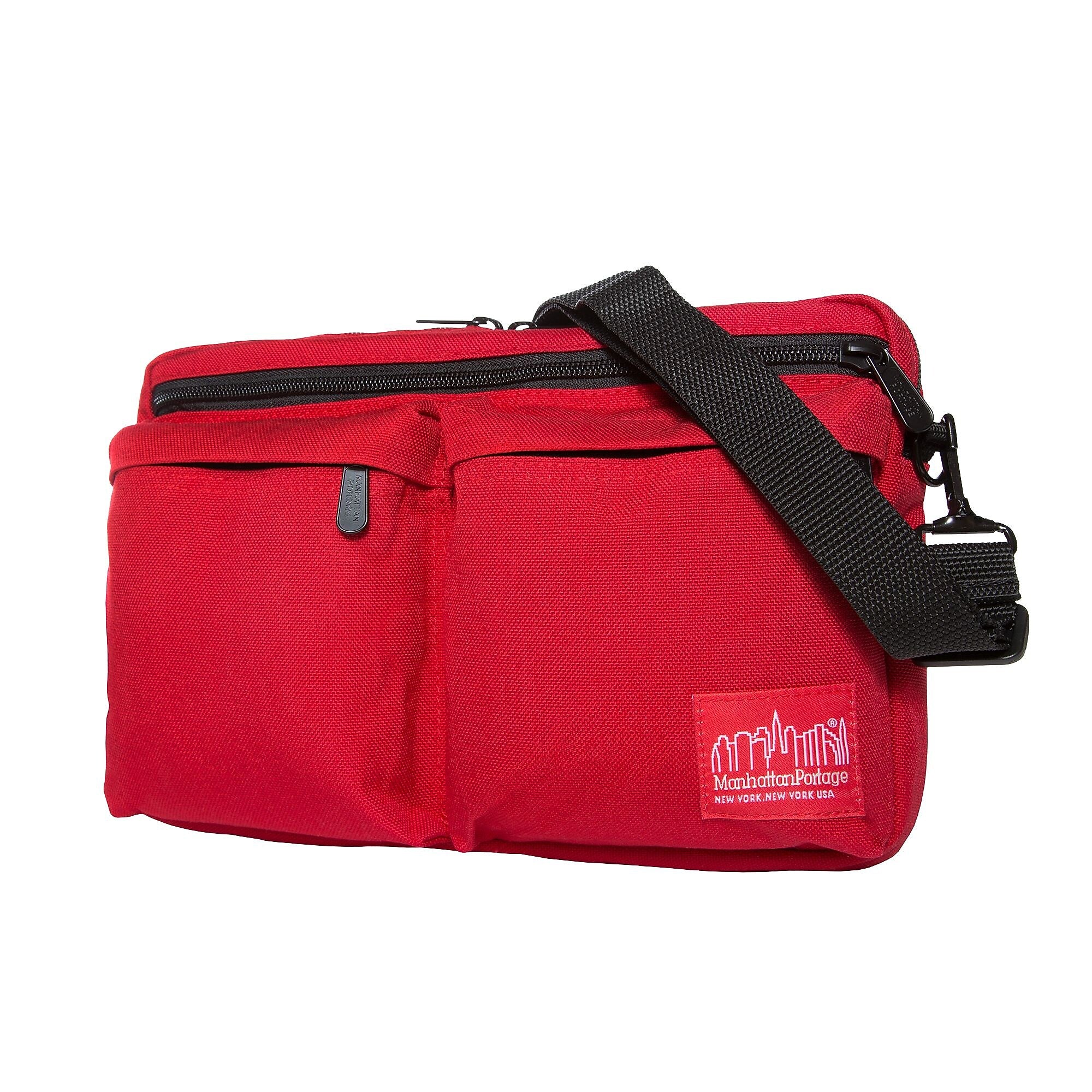 Manhattan Portage Albany Shoulder Bag, Red (1412 RED)