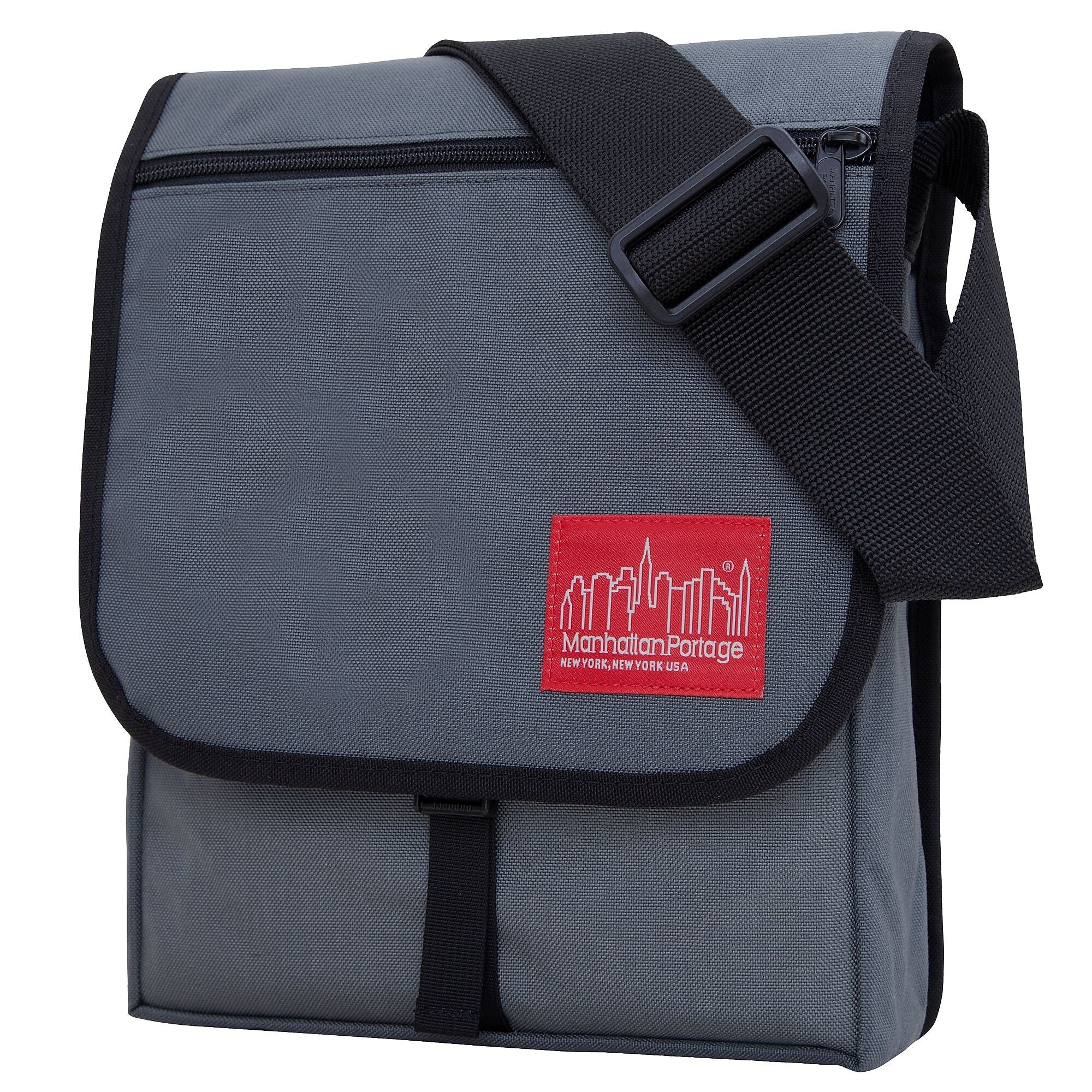Manhattan Portage Manhattan Cross-Body Bag, Grey (1414 GRY)