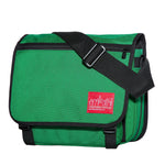 Manhattan Portage Europa Fabric Water Resistant Messenger Bag, TSA Checkpoint Friendly, Green (1435Z-C GRN)