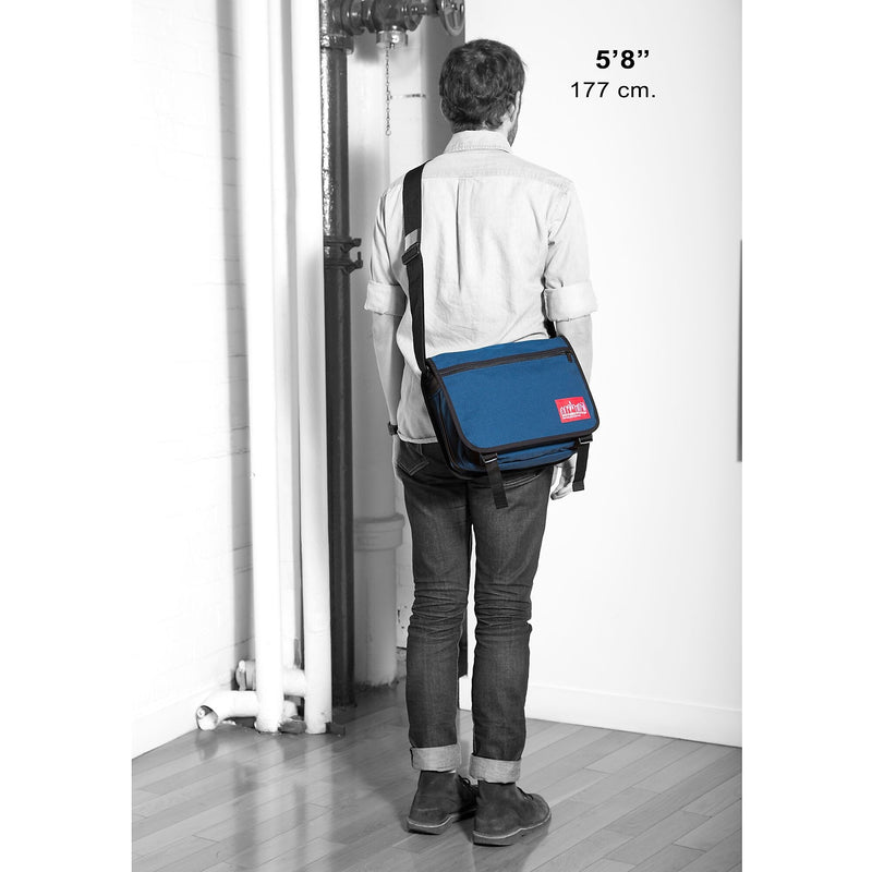 Manhattan Portage Europa Small with Back Zipper And Compartments Navy (1435Z-C NVY)