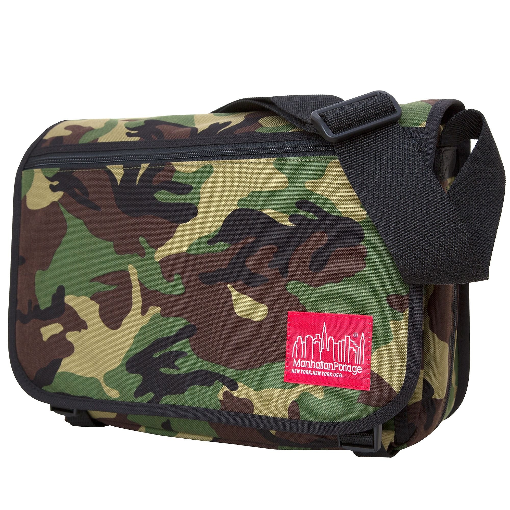 Manhattan Portage Europa Medium with Back Zipper And Compartments Camouflage (1439Z-C CAM)