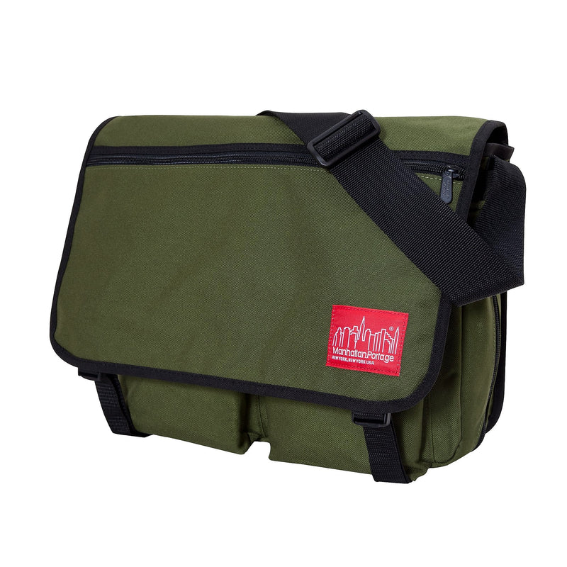 Manhattan Portage Europa Deluxe Large with Back Zipper Olive (1440Z OLV)