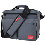 Manhattan Portage Tribeca 15" Nylon Laptop Bag, Gray (1446Z GRY)