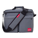 Manhattan Portage Tribeca 15" Nylon Laptop Bag, Gray (1446Z GRY)