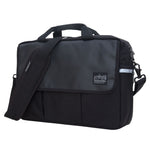 Manhattan Portage Webb Convertible Nylon Briefcase, Laptop Compatible, TSA Checkpoint Friendly, Black (1448-BL BLK)
