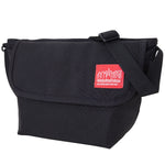 Manhattan Portage Nylon Water Resistant Messenger Bag, TSA Checkpoint Friendly, Black (1603 BLK)