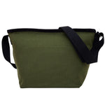 Manhattan Portage Nylon Water Resistant Messenger Bag, TSA Checkpoint Friendly, Olive (1603 OLV)