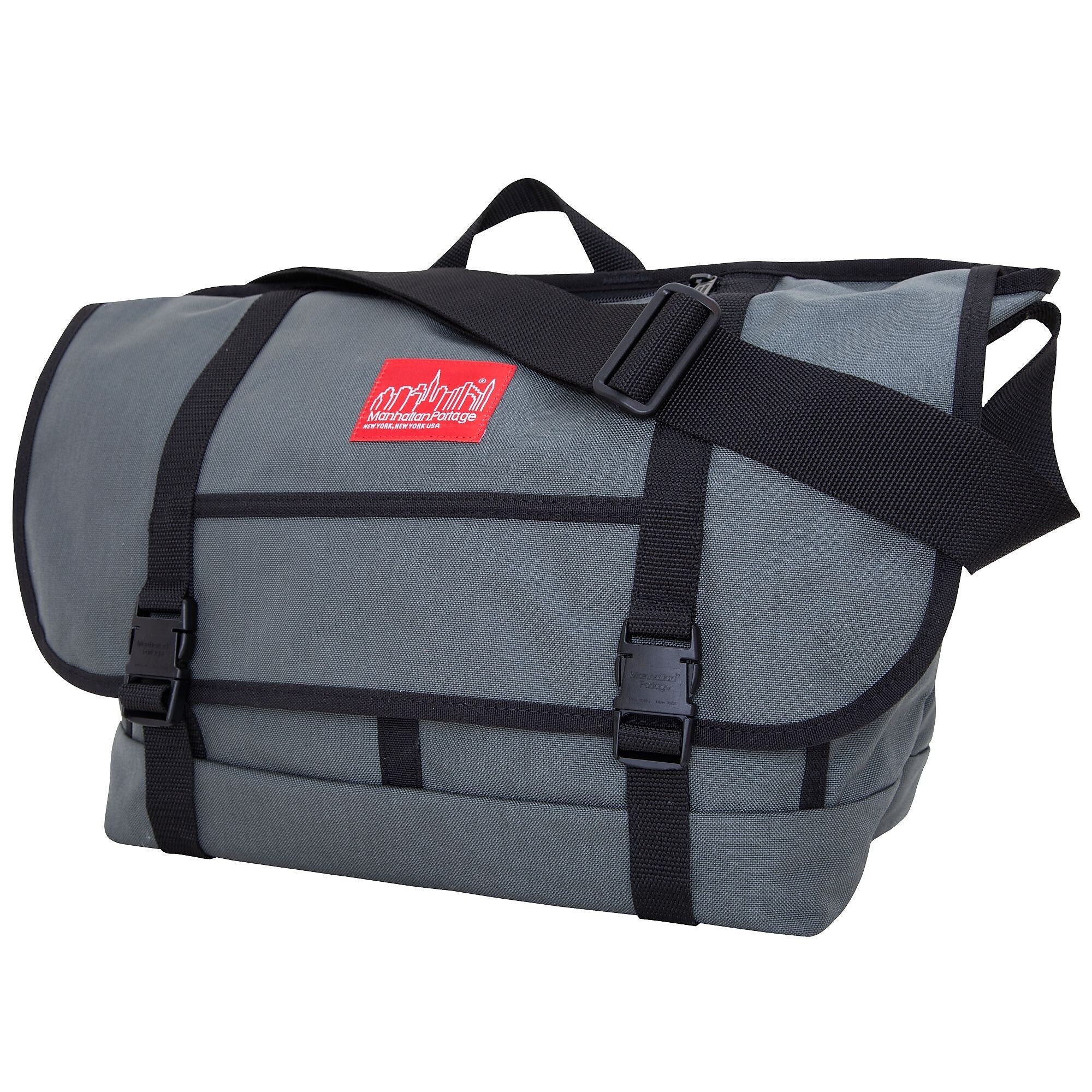Manhattan Portage Ny Messenger Bag Large Grey (1607 GRY)