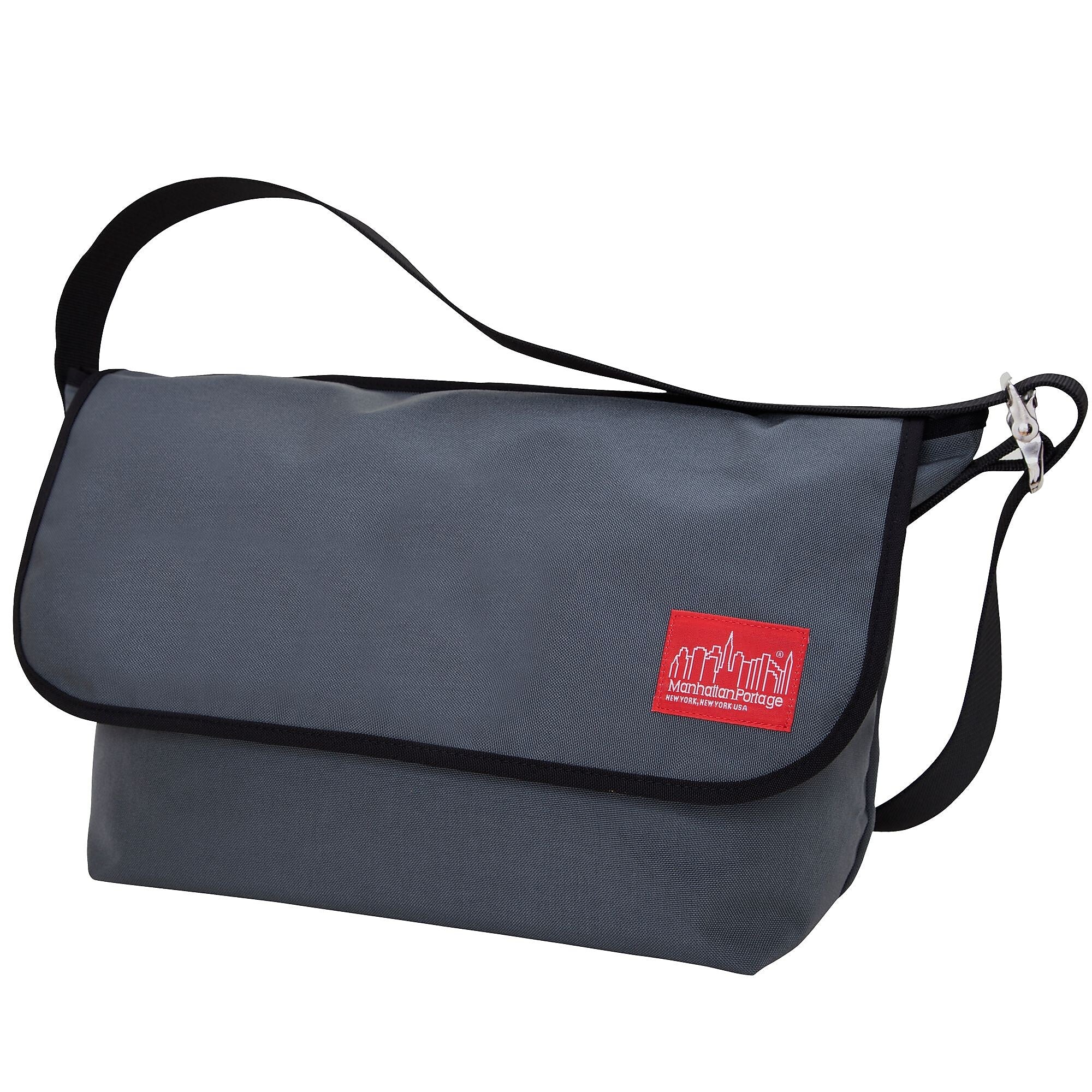 Manhattan Portage Vintage Messenger Bag Large Grey (1607V GRY)