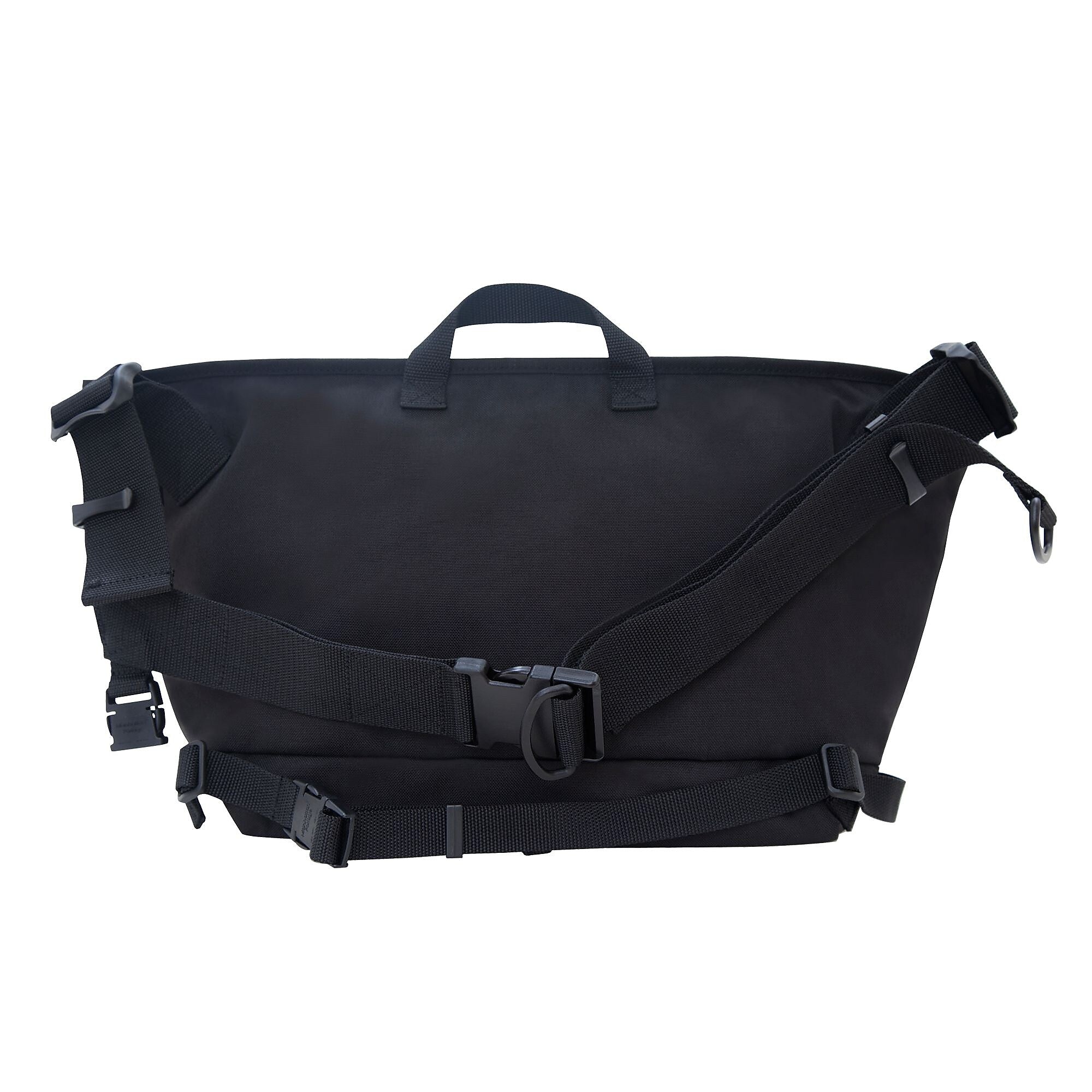 Manhattan Portage Ny Minute Messenger Bag Large Black (1625 BLK)