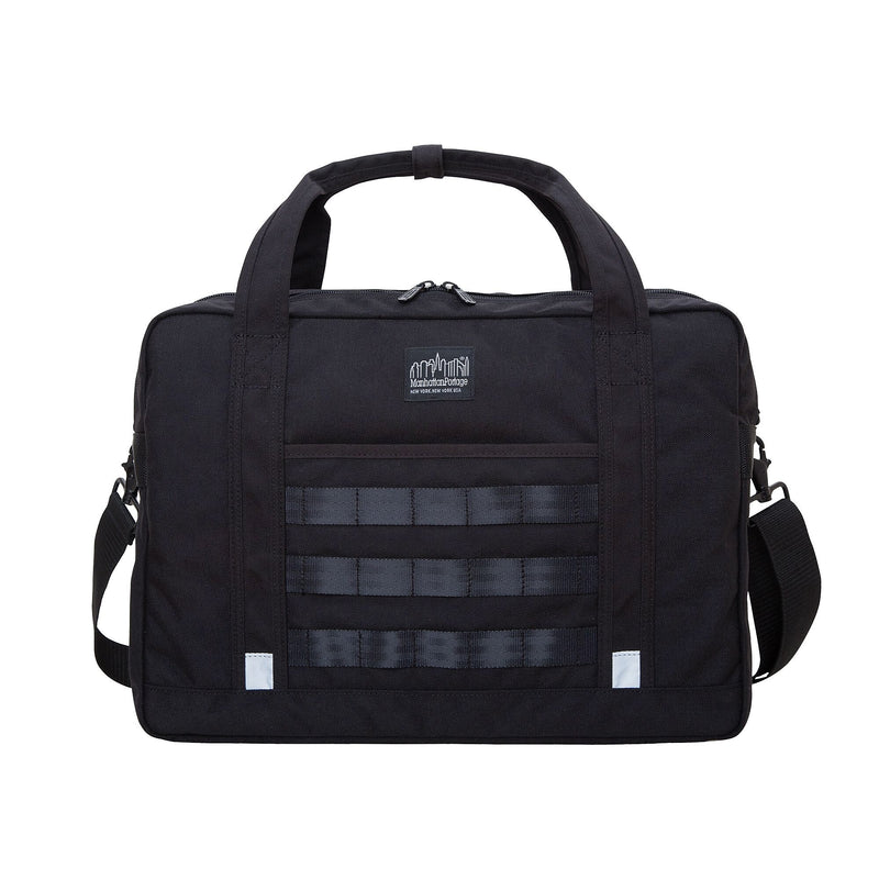 Manhattan Portage Yorkville 15" Fabric Laptop Bag, Black (1628-BL BLK)