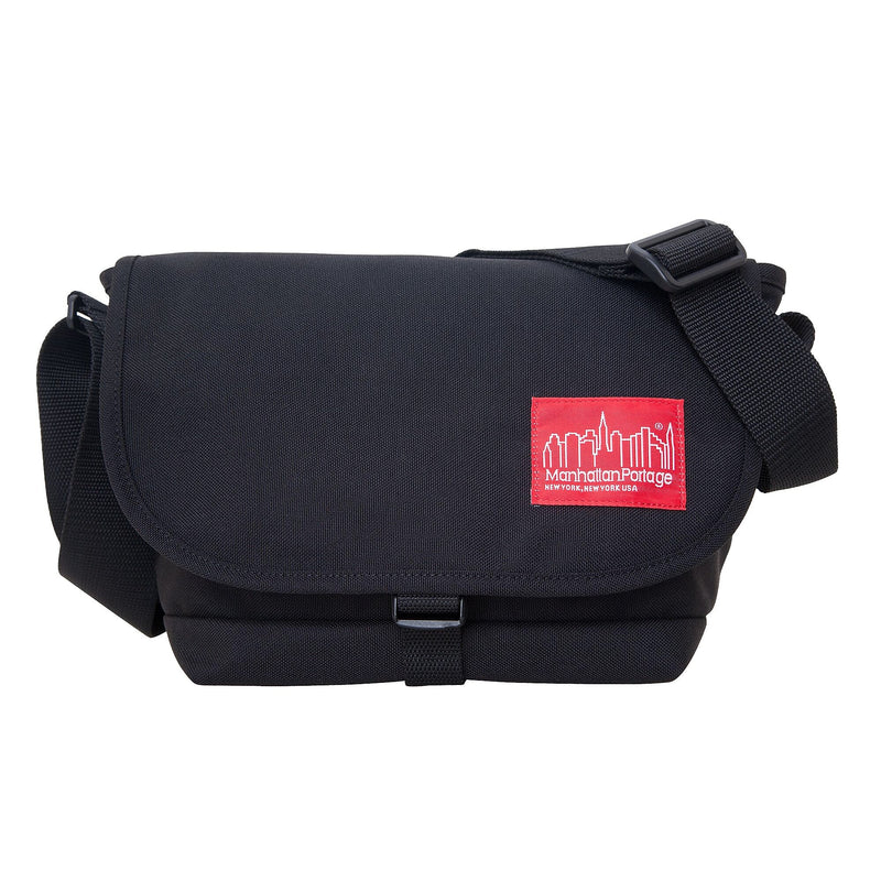 Manhattan Portage Straphanger Messenger Bag Small Black (1645 BLK)
