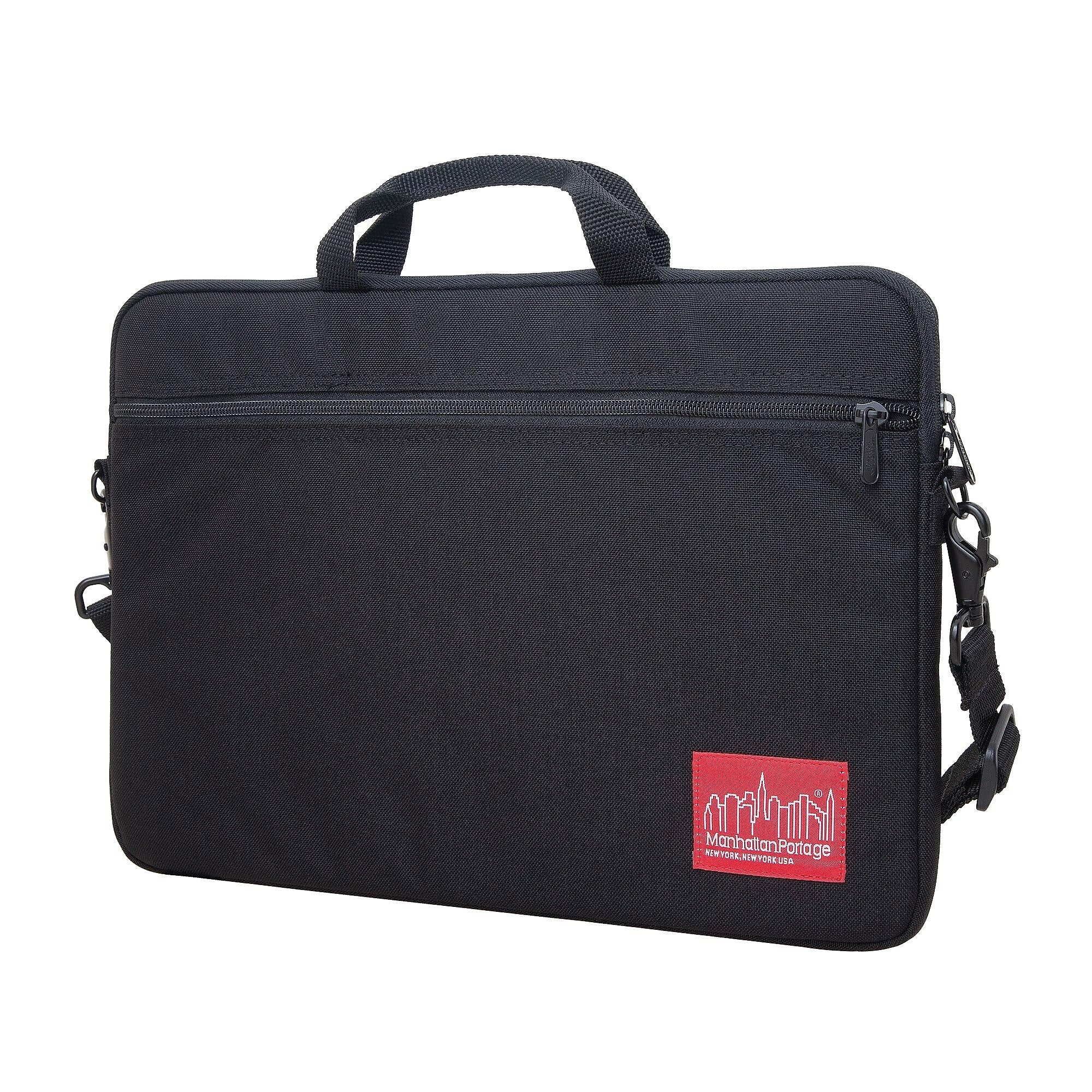 Manhattan Portage Portage 15" Nylon Laptop Sleeve, Black (1733 BLK)