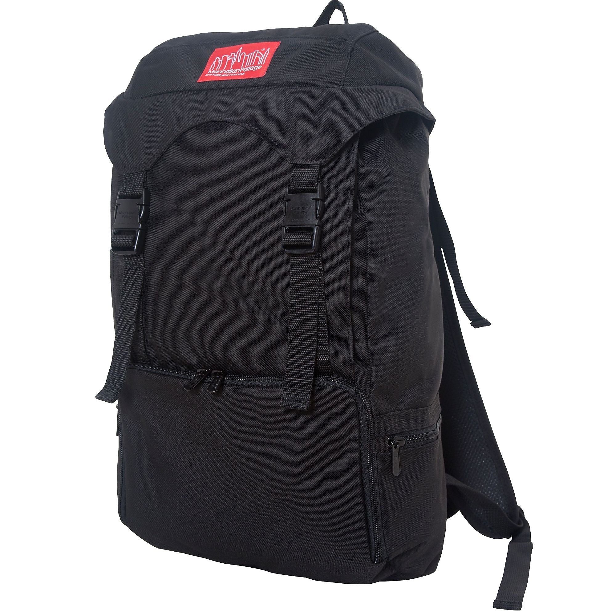 Manhattan Portage Hiker Laptop Backpack, Large, Black (2103-CD-3 BLK)